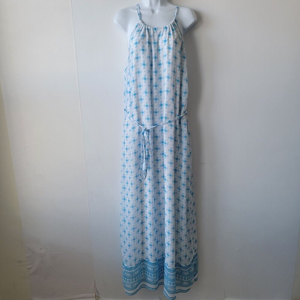 Old‎ Navy Dress womens size 2X Patterned heather neck Long Maxi